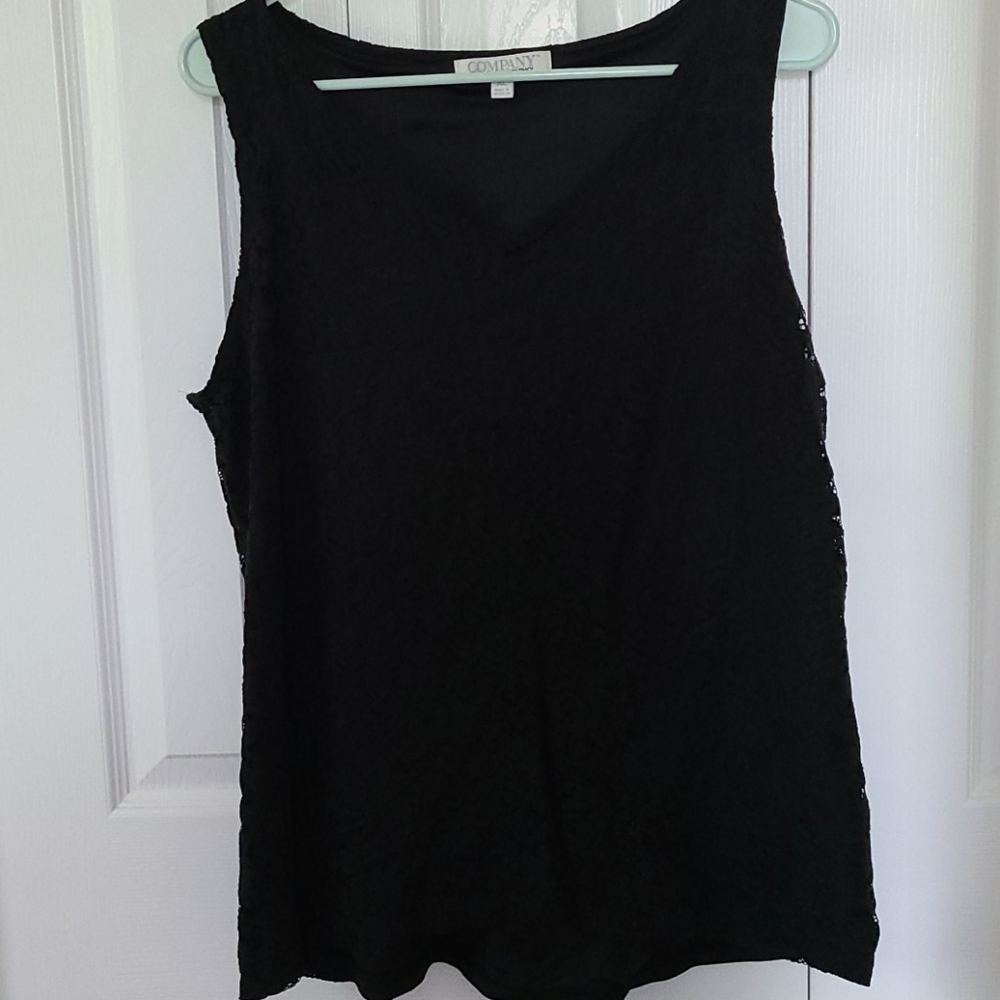 Black Lace Tank